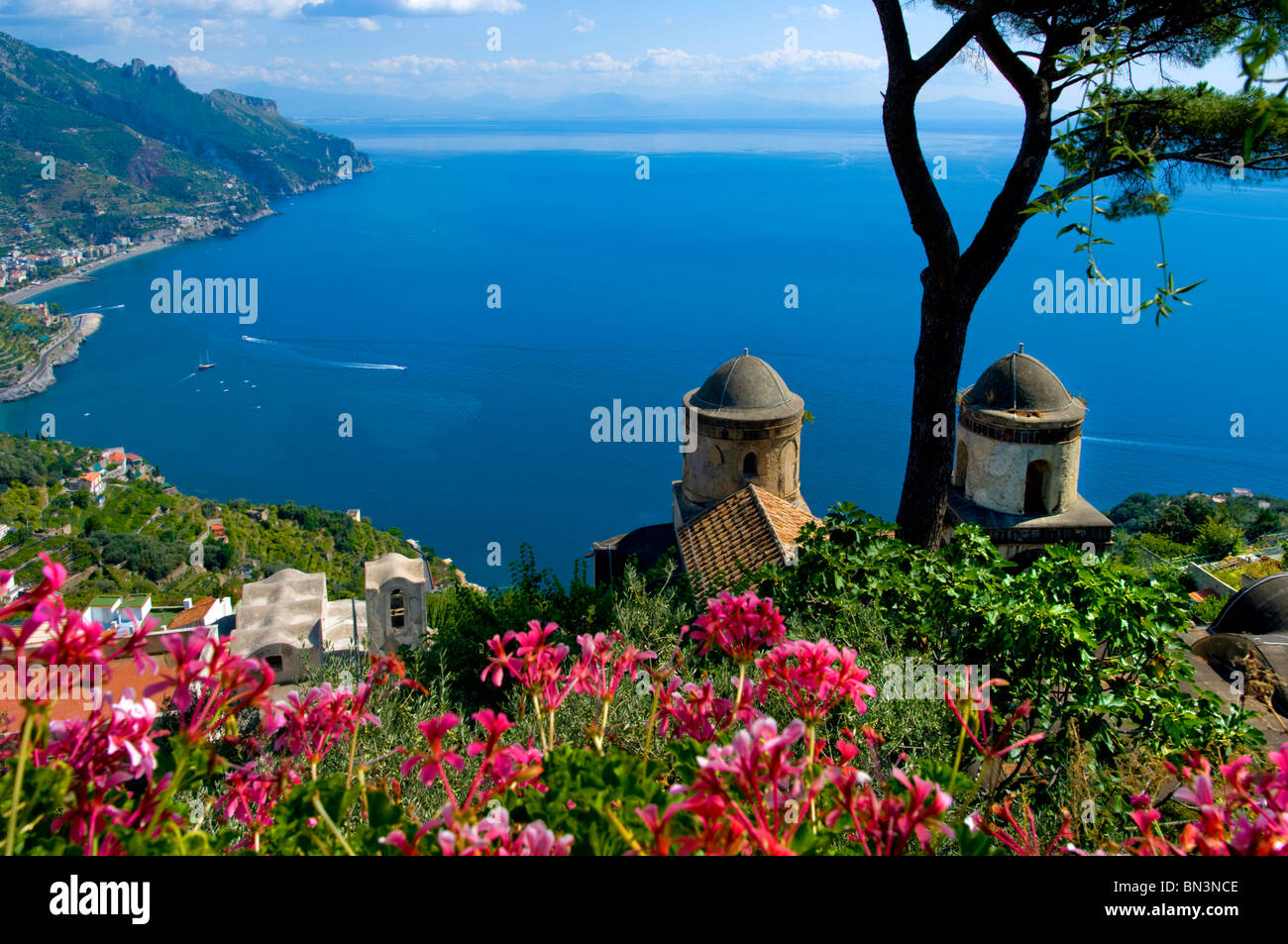 Ravello, Amalfi coast, Campania, Italy, Europe Stock Photo