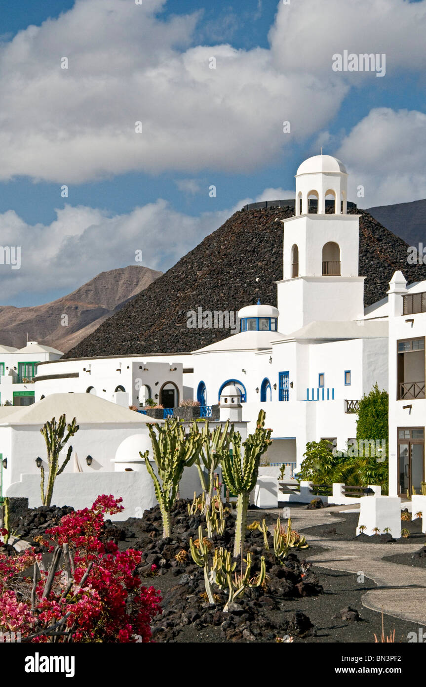 Hotel Gran Melia Volcan, Playa Blanca, Lanzarote, Canary Islands, Spain, Europe Stock Photo