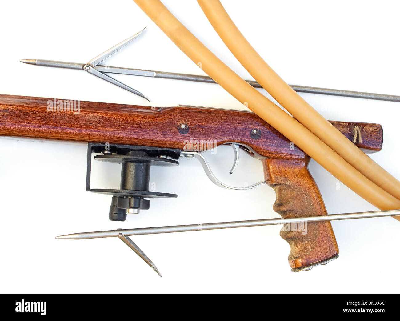 Metal spear gun hi-res stock photography and images - Alamy