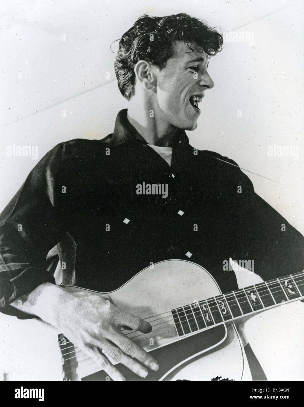 GENE VINCENT (1935-71) US rockabilly musician Stock Photo - Alamy