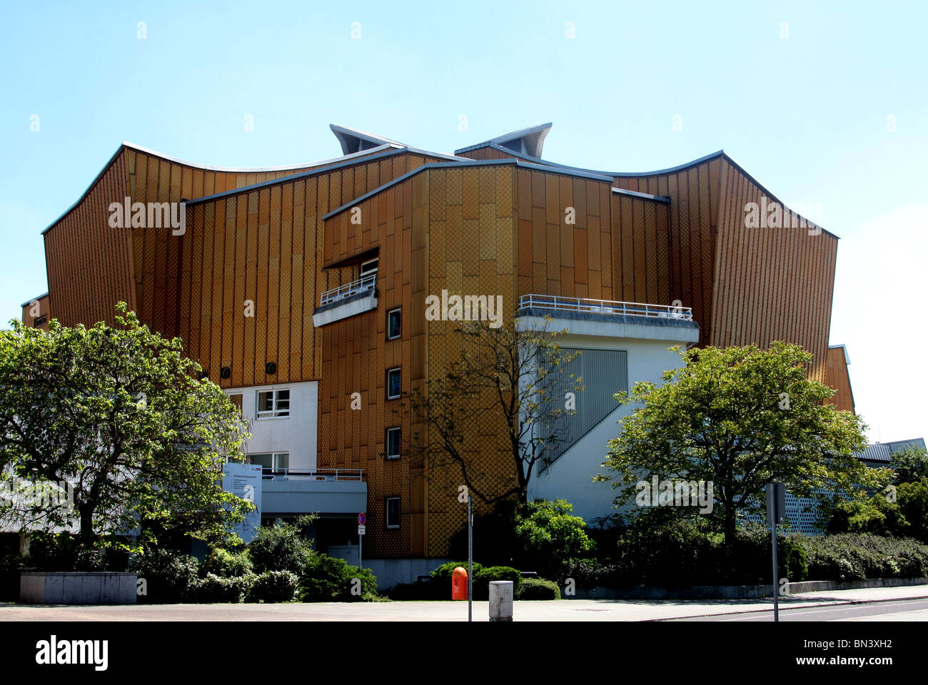 The Berlin Philharmonic Concert Hall in Berlin Germany Stock Photo - Alamy