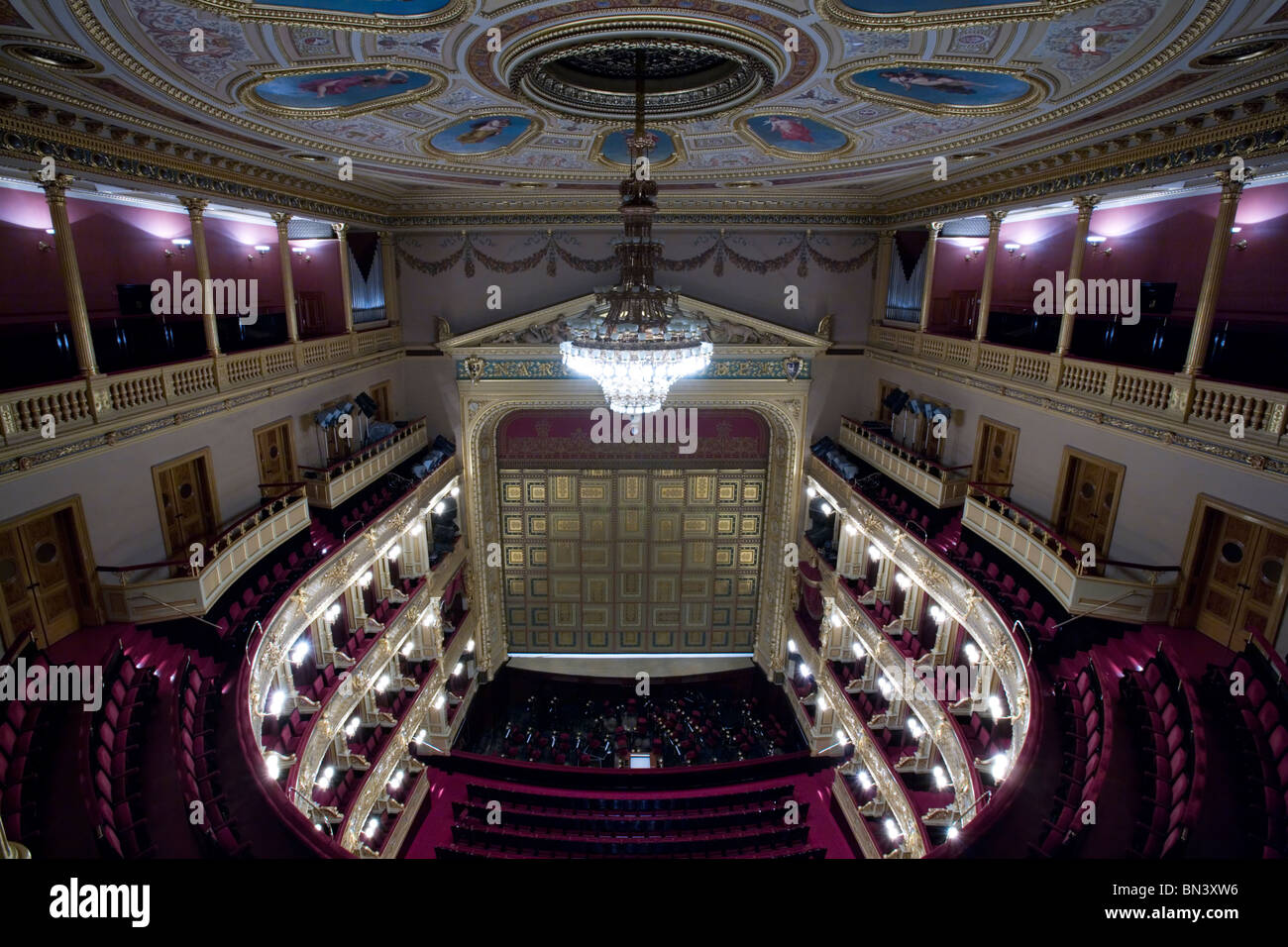 Narodni Divadlo, National Theater, Prague Stock Photo - Alamy