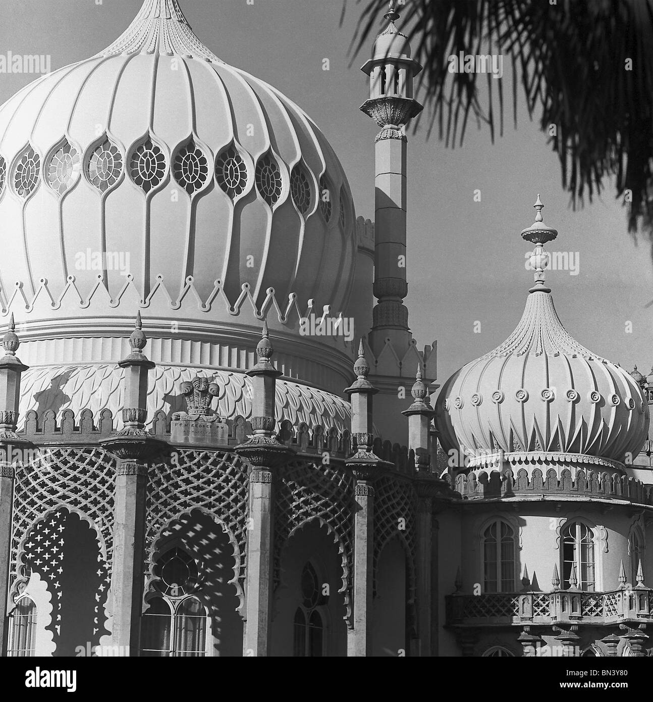 Brighton Royal Pavilion, photo John Gay. East Sussex, England, 1940s Stock Photo