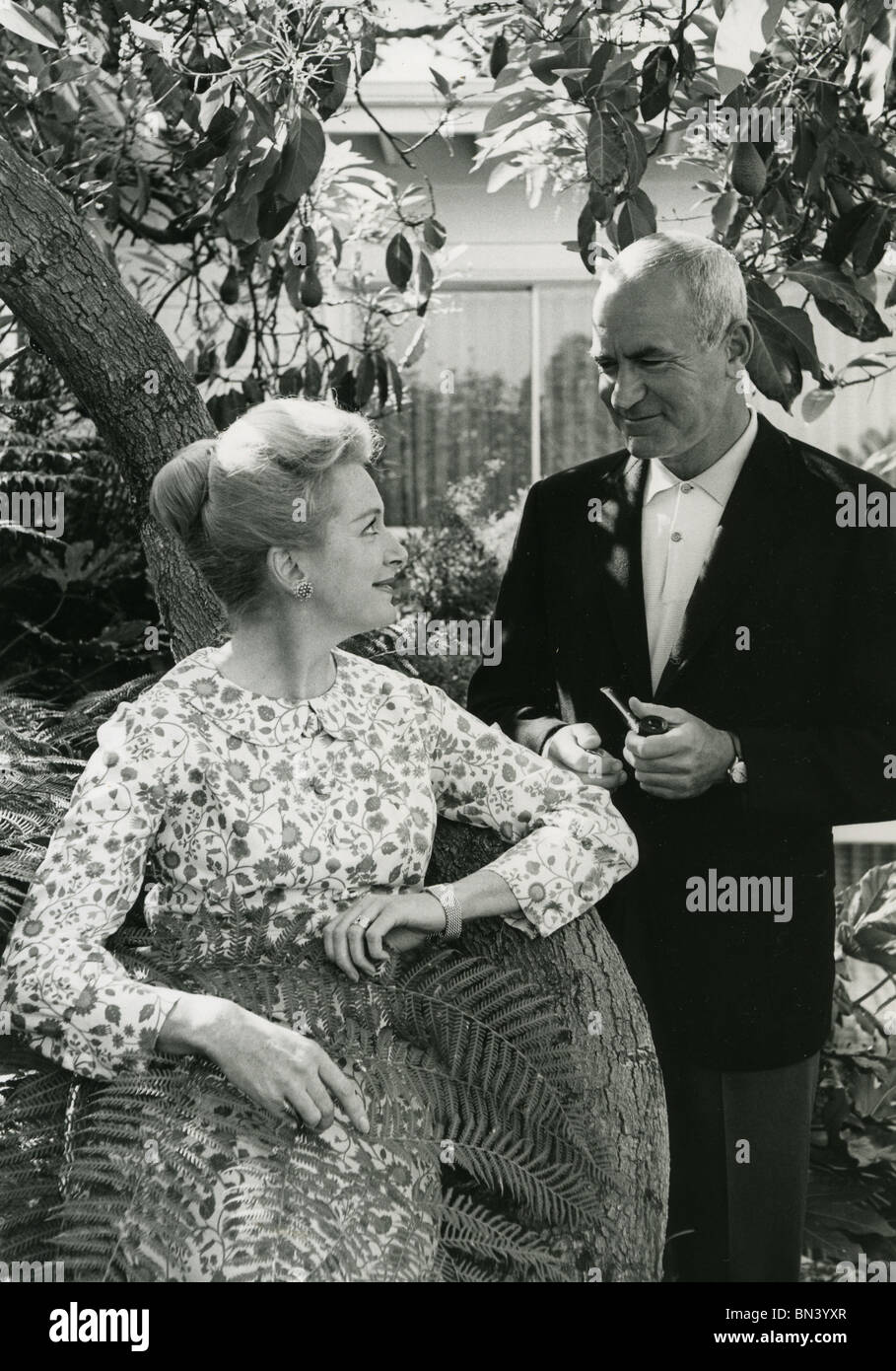 DEBORAH KERR - Scottish film and stage actress with her second husband