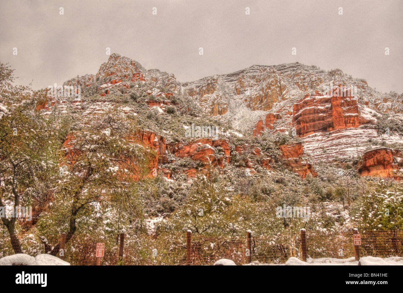 Sedona Arizona Red Rock Area Early Spring Stock Photo - Alamy