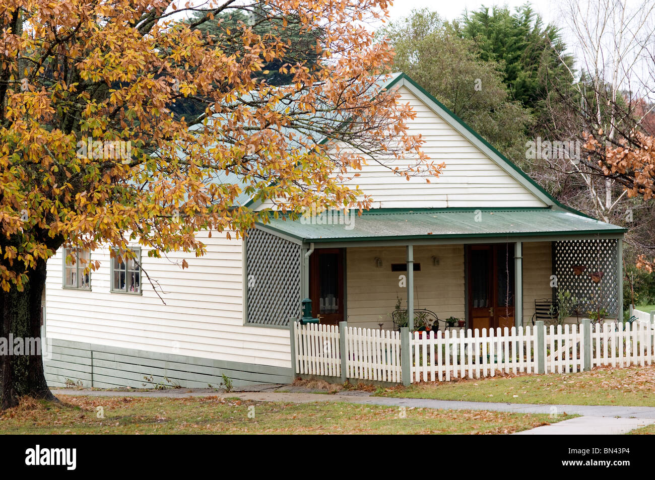 house in Woodend, Victoria, Australia Stock Photo Alamy