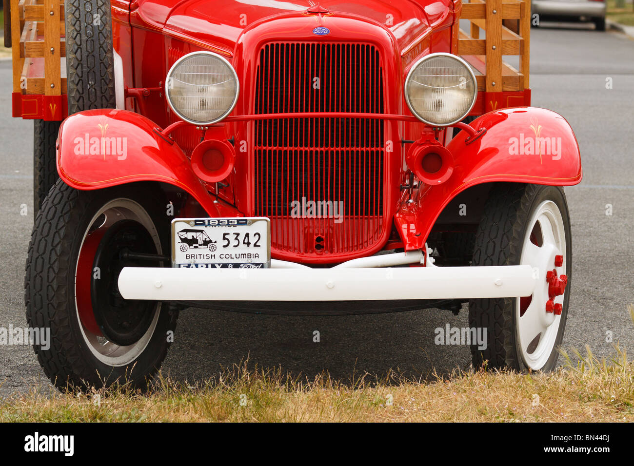 Classic 1933 Ford truck-Victoria, British Columbia, Canada. Stock Photo