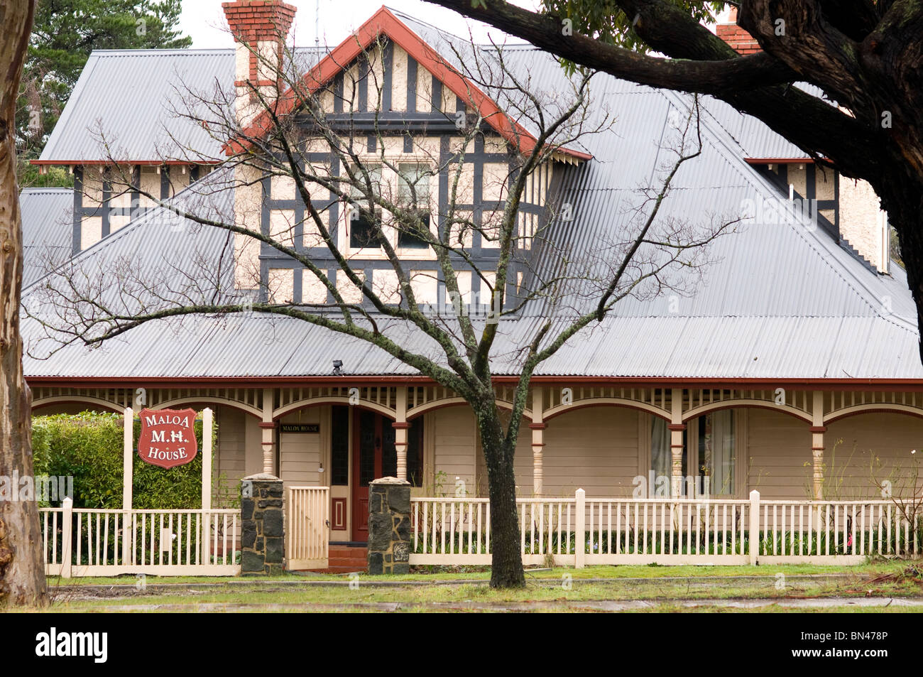 house in Woodend, Victoria, Australia Stock Photo Alamy