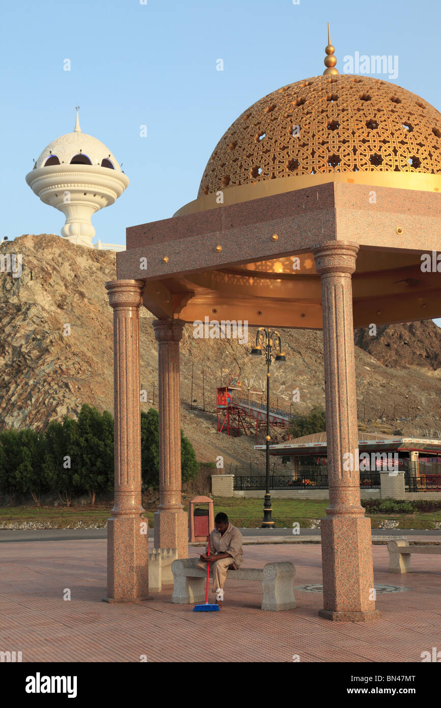 building, Incense burner, Al Riyam Park Observation Tower, Muscat