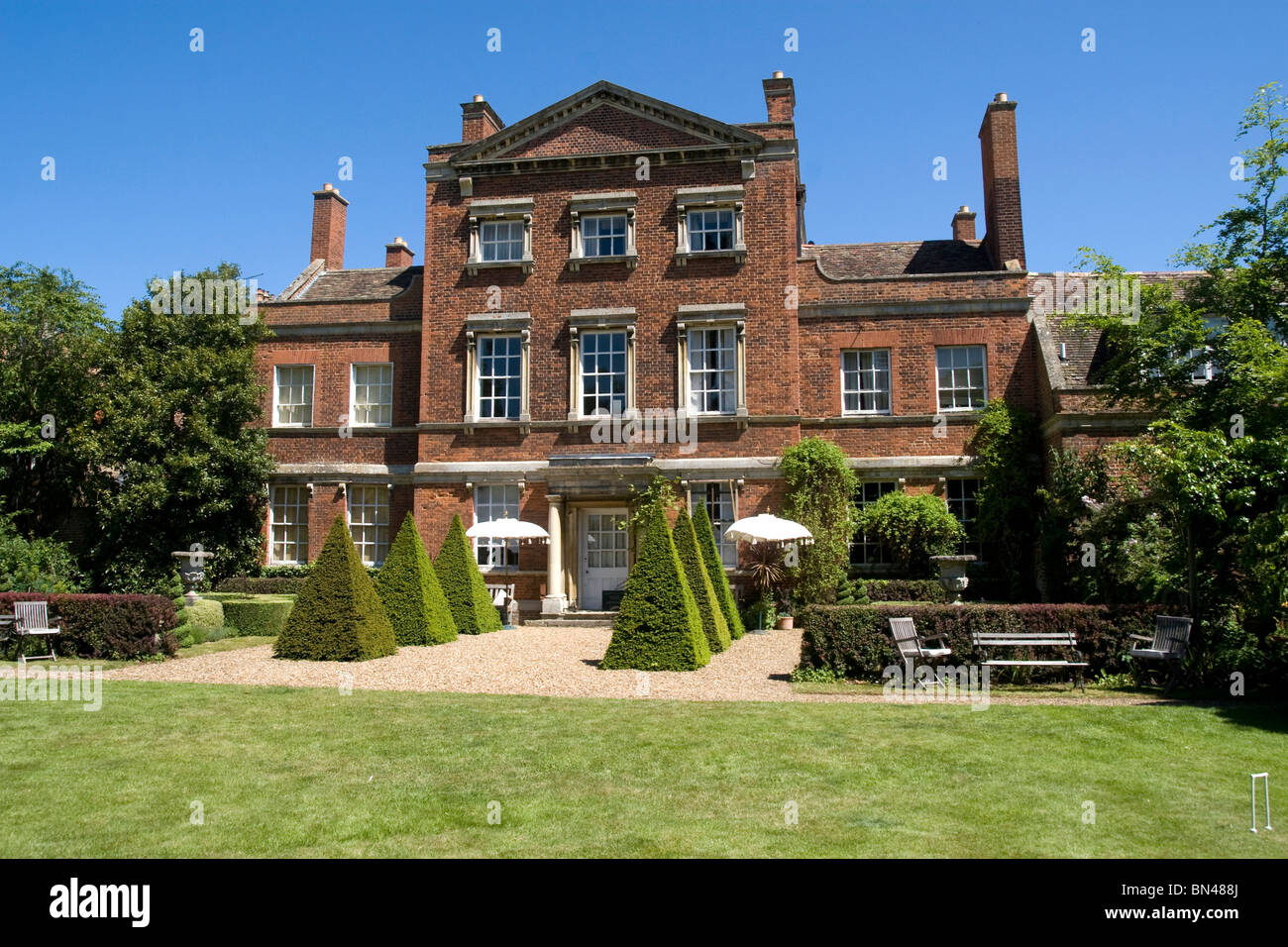 Island Hall Godmanchester Huntingdon Cambridgeshire East Anglia Stock