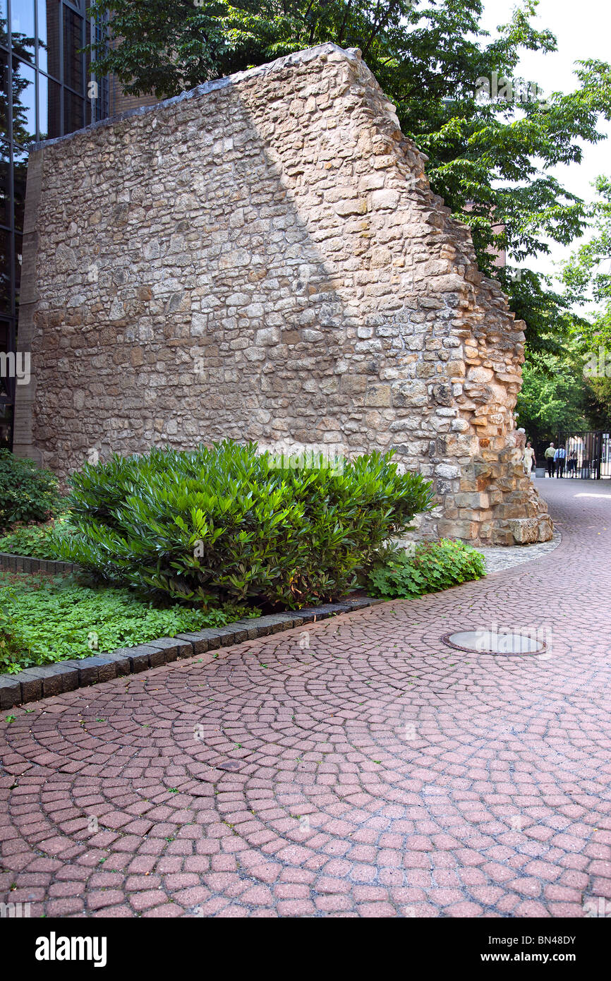 Remains of City Walls, Hannover, Lower Saxony, Germany Stock Photo