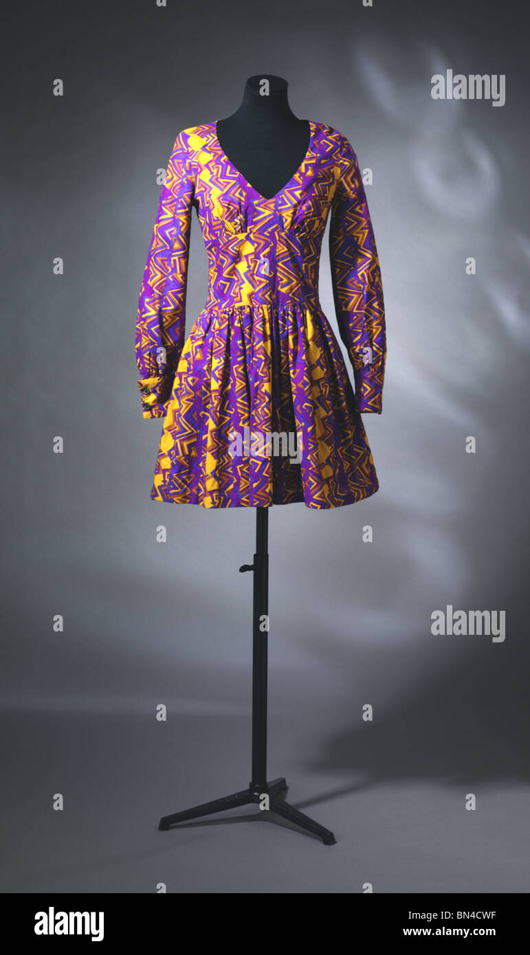 biba purple dress