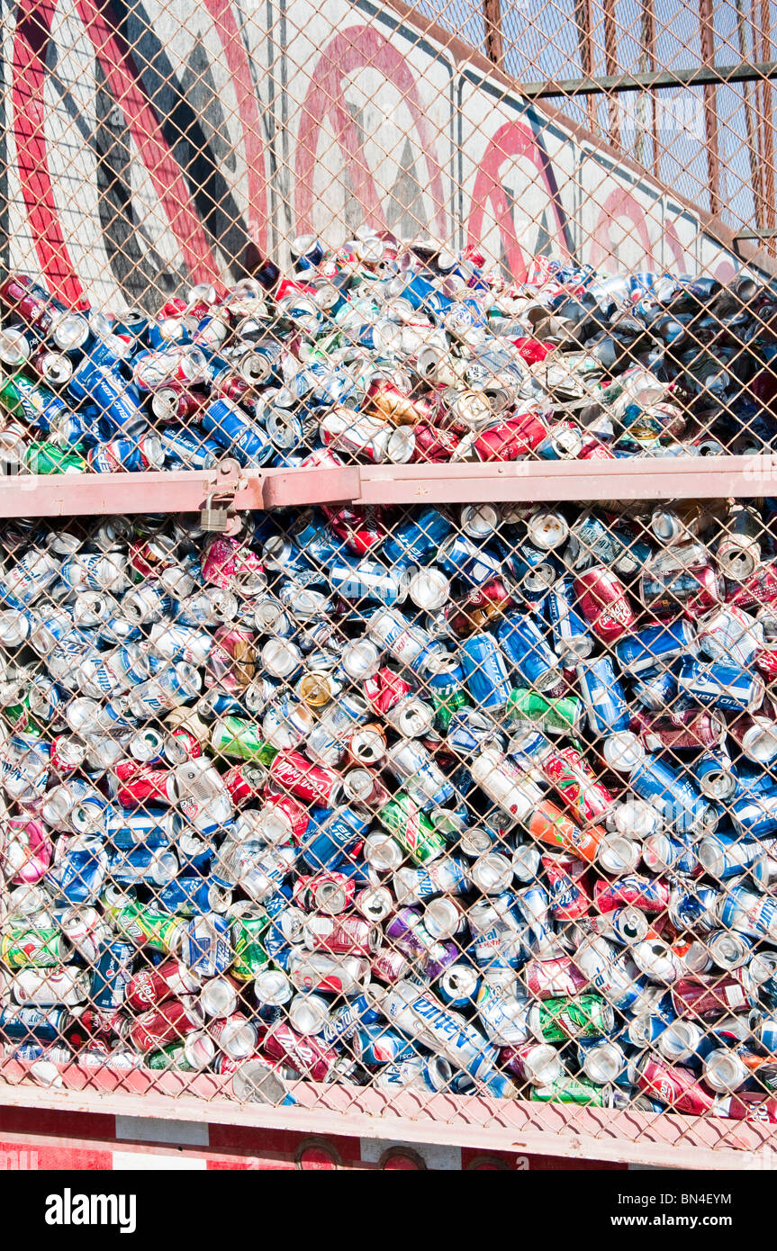 Recycling aluminum soda cans hires stock photography and images Alamy