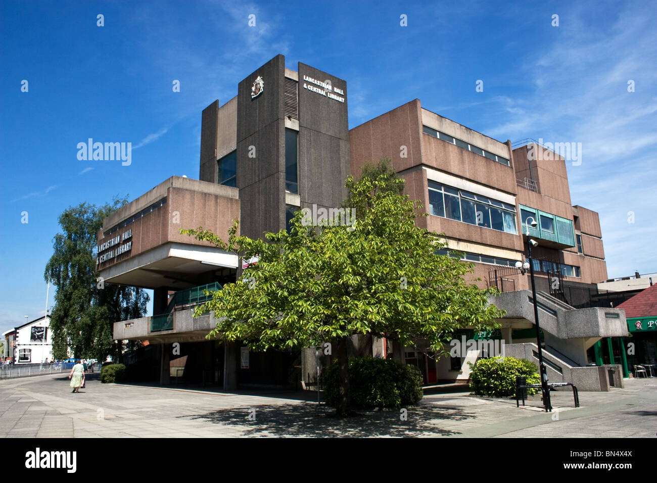 The Lancastrian Hall and Central Library, Swinton, Salford, Greater