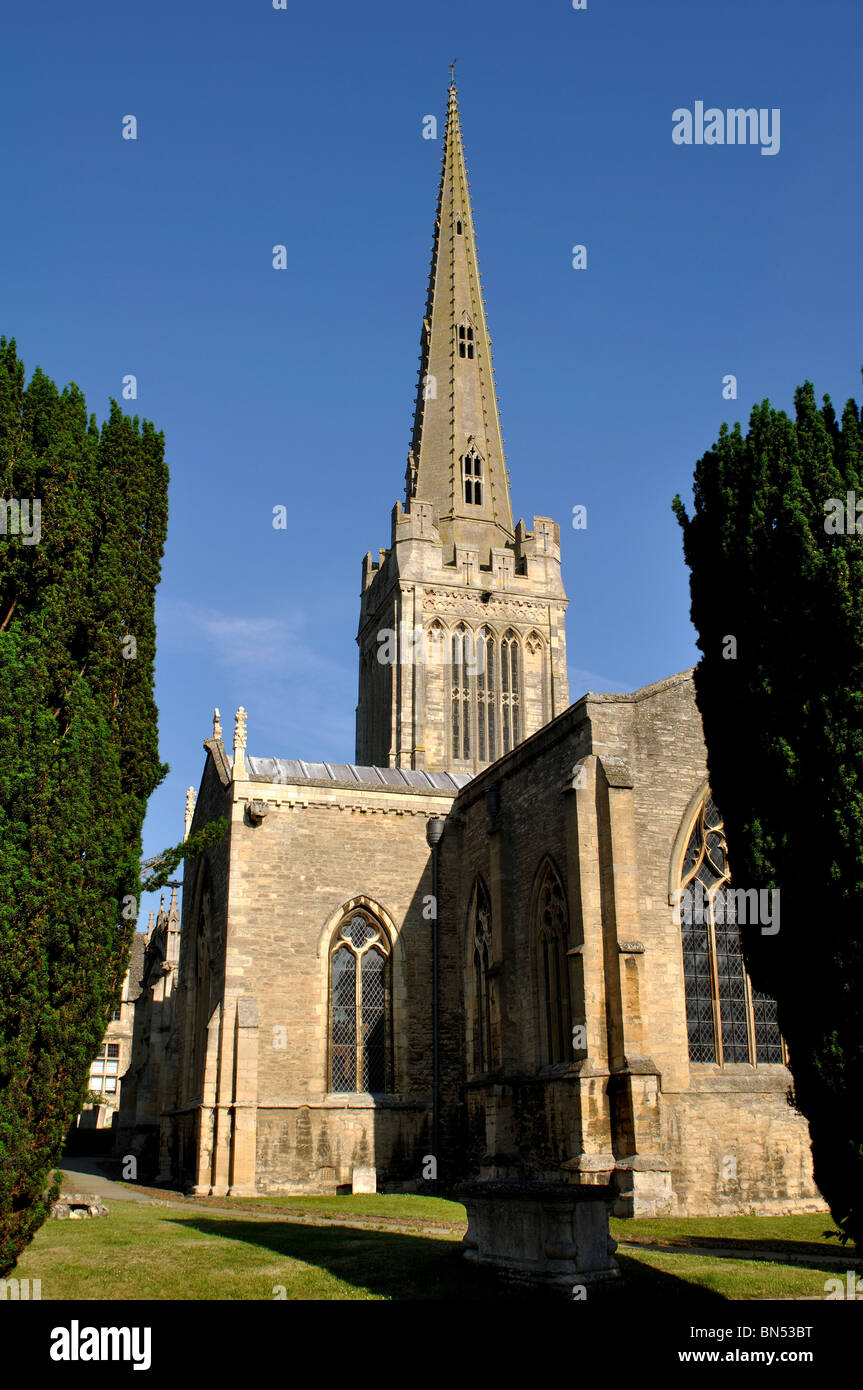 St. Peter`s Church, Oundle, Northamptonshire, England, UK Stock Photo ...