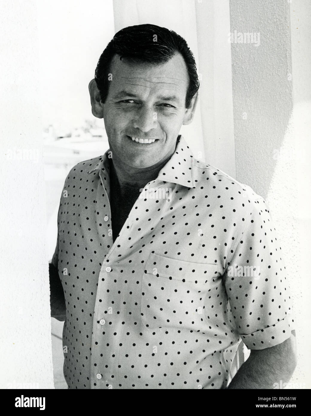 DAVID JANSSEN (1931-1980) US film and TV actor most famous for his  roles  in the TV series The Fugitive and Harry O Stock Photo