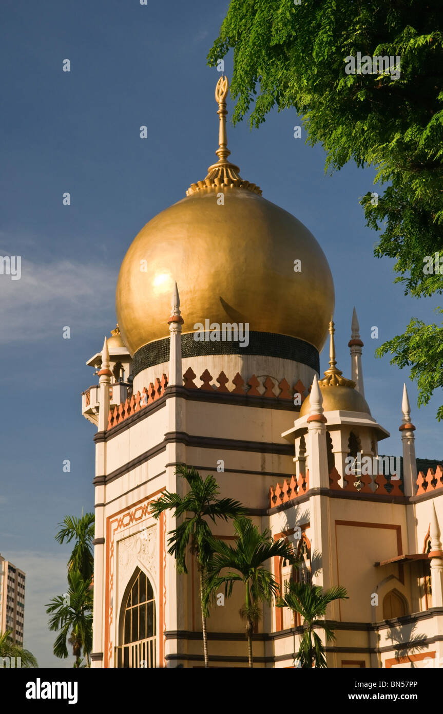 Sultan Mosque Kampong Glam Singapore Stock Photo
