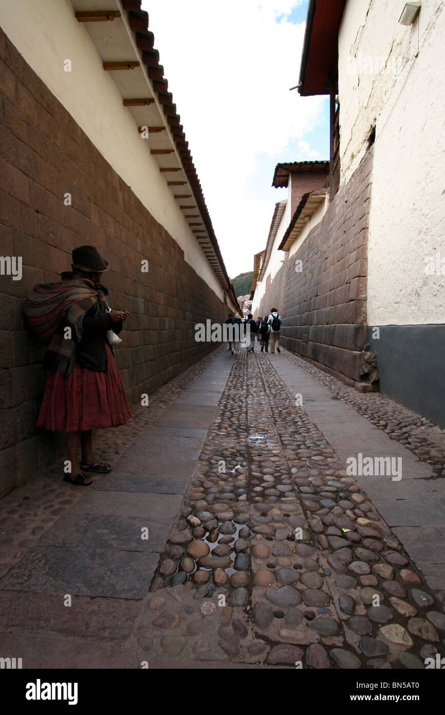 Loreto Street, Cusco, Peru, South America Stock Photo Alamy