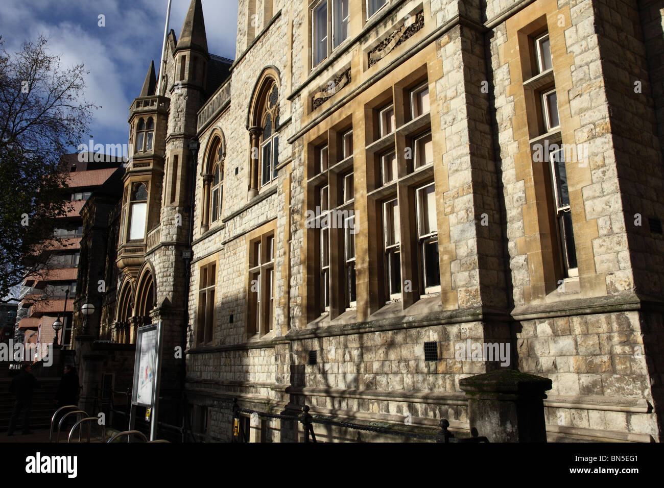 View of the Town Hall, Ealing Broadway, London, W5. Stock Photo