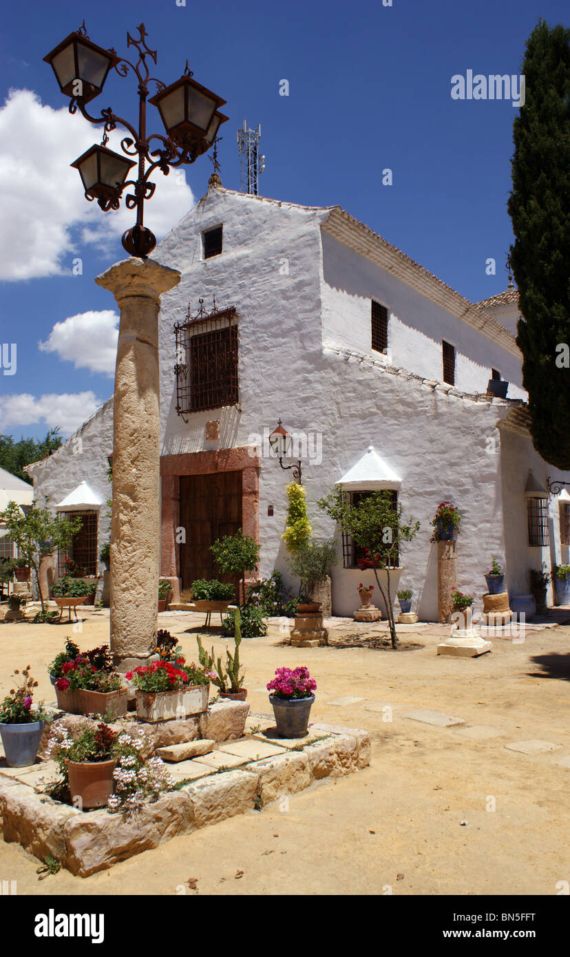 TYPICAL SPANISH PATIO IN ANDALUCIA SPAIN EUROPE Stock Photo Alamy