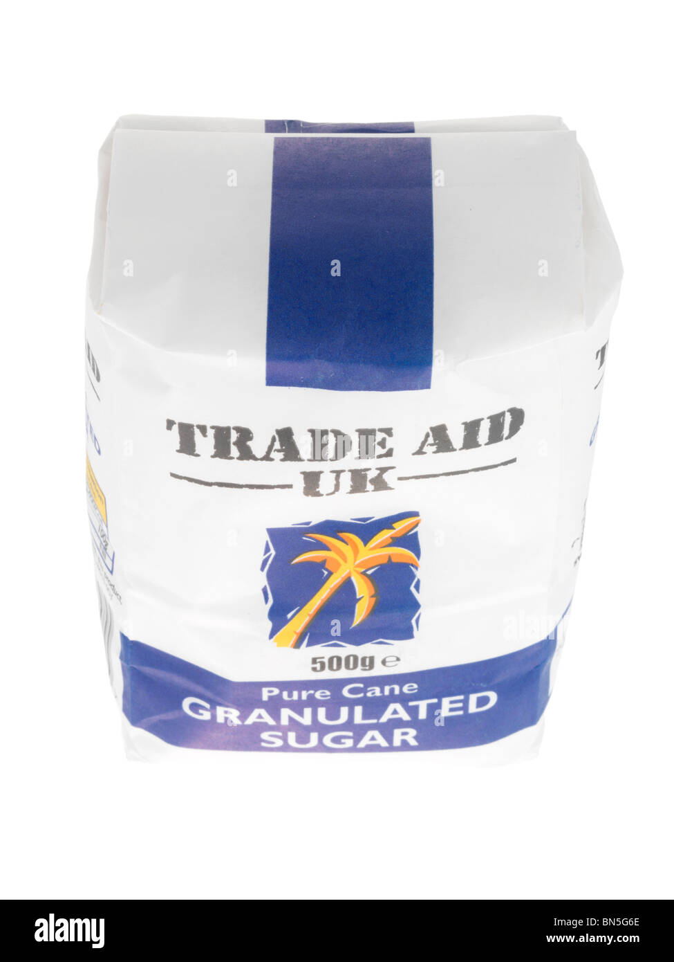 Fair Trade Granulated Sugar Stock Photo