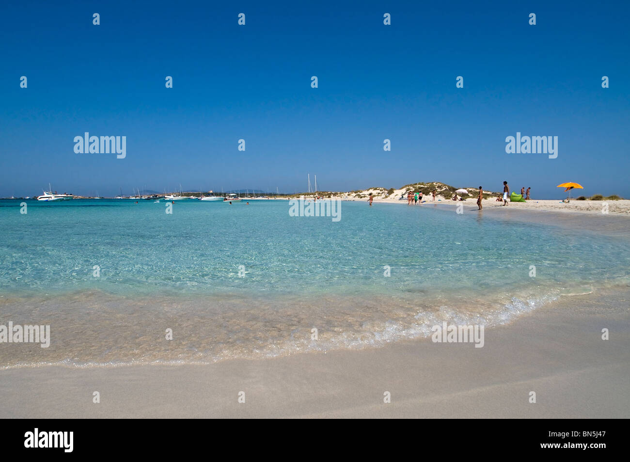 Espalmador island, Formentera, Balearics, Spain Stock Photo