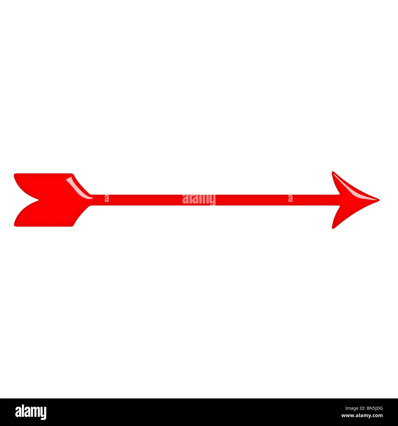 3d arrow symbol Cut Out Stock Images & Pictures - Alamy