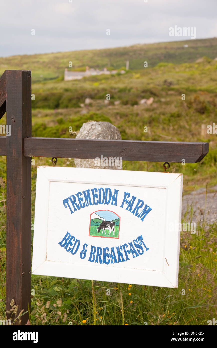 Cornish bed and breakfast hires stock photography and images Alamy