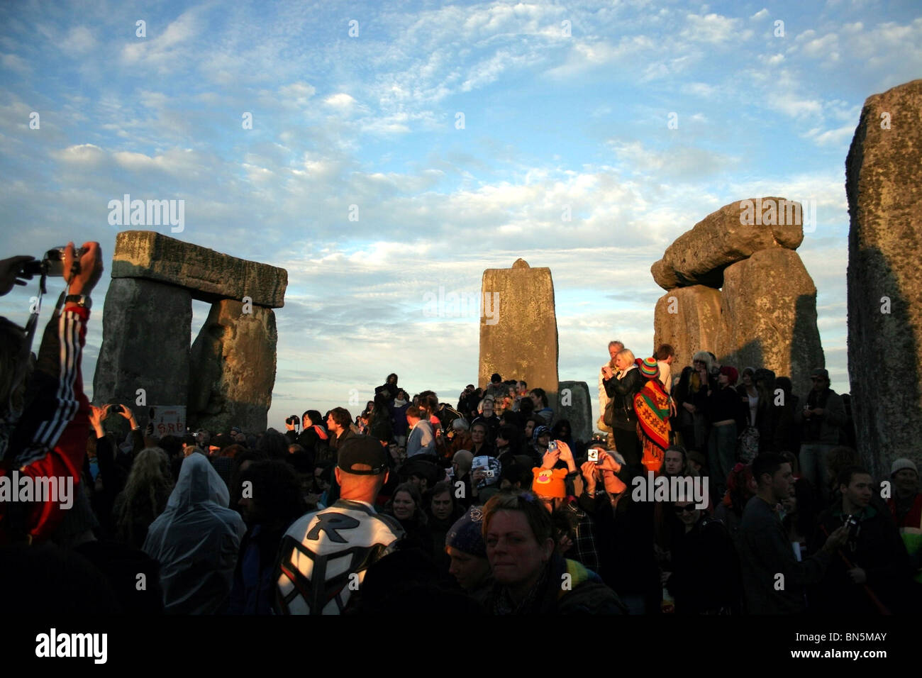 Summer solstice at Stonehenge Stock Photo Alamy