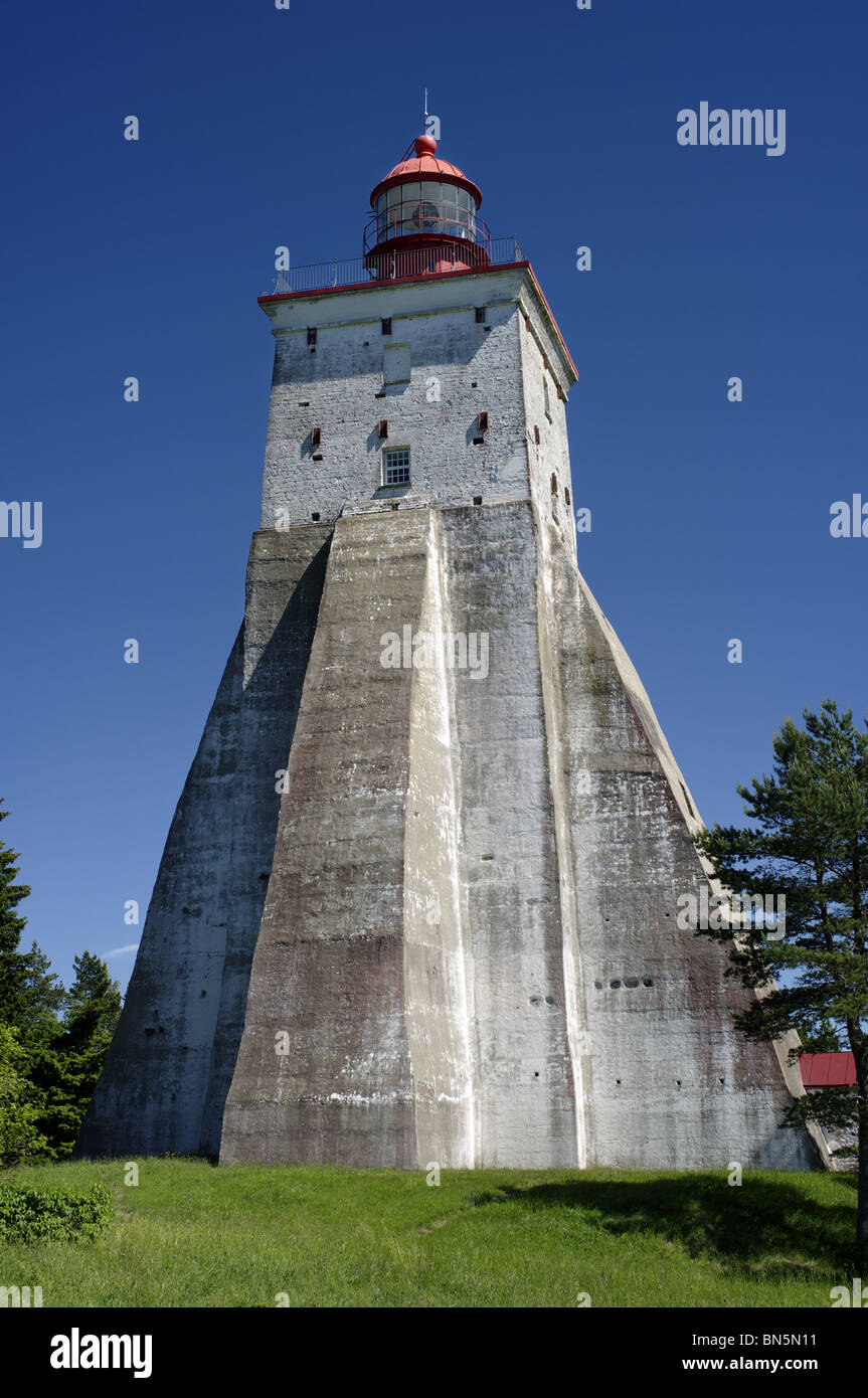 Kõpu Lighthouse Island Hiiumaa, Estonia Stock Photo