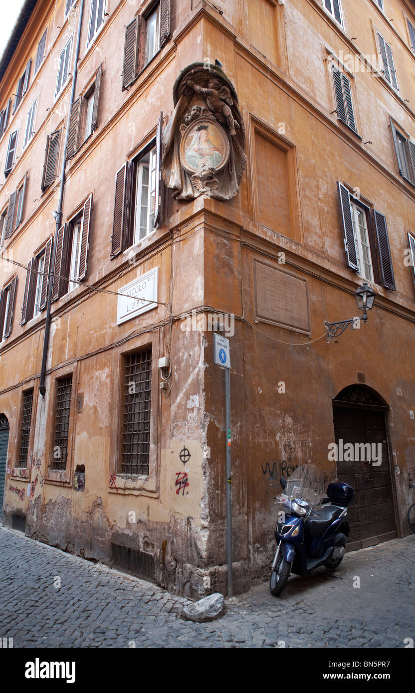 Streetlife, Rome Italy Stock Photo