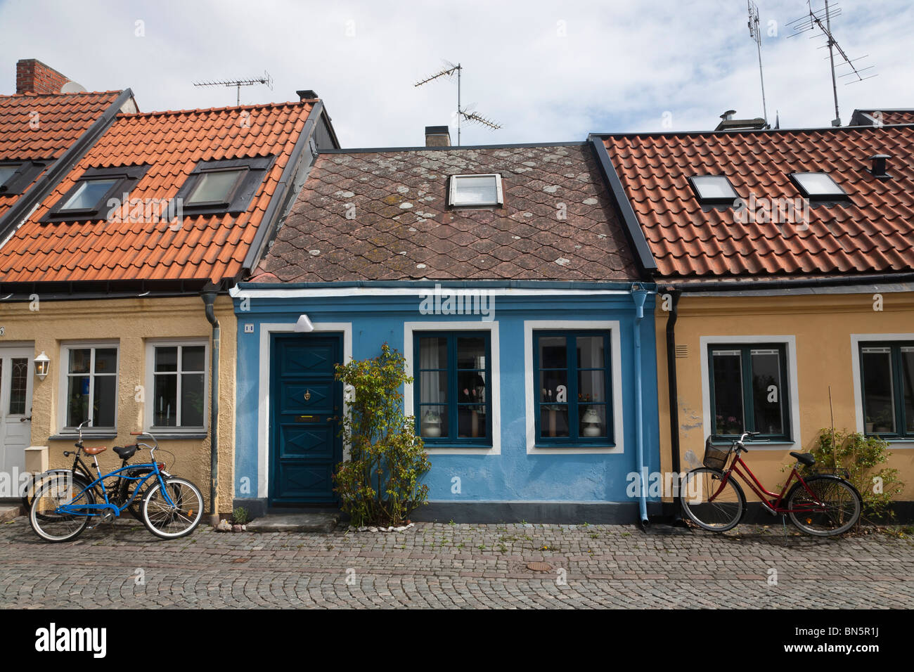 House in Ystad Stock Photo - Alamy