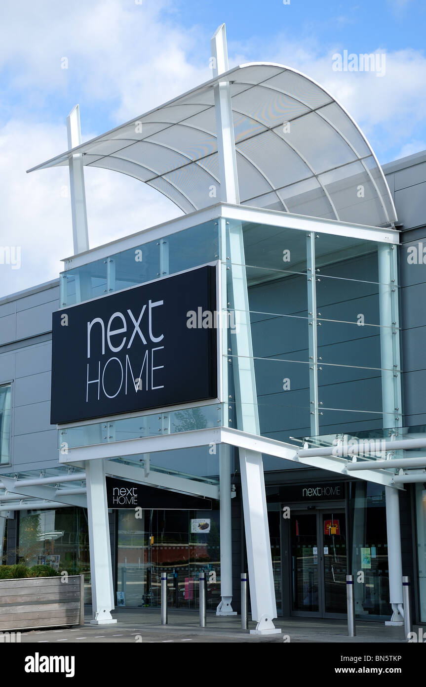 Next Home.Giltbrook Retail Park Stock Photo Alamy