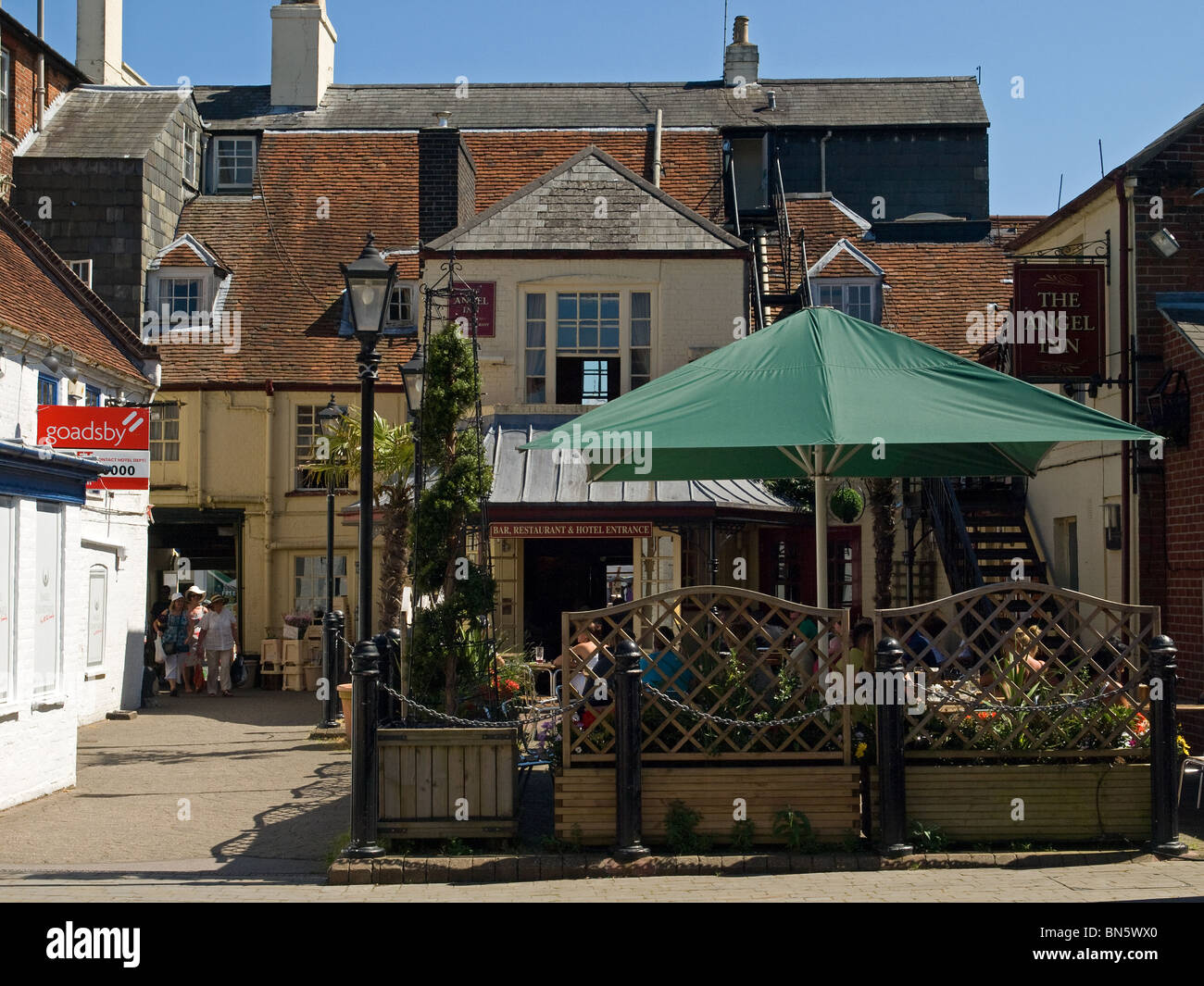Lymington high street hires stock photography and images Alamy