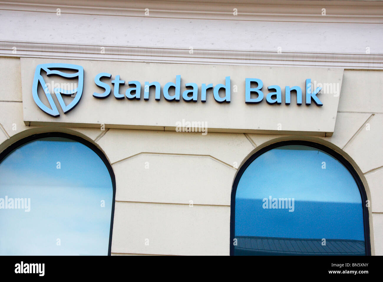 Standard Bank in Douglas, Isle of Man Stock Photo