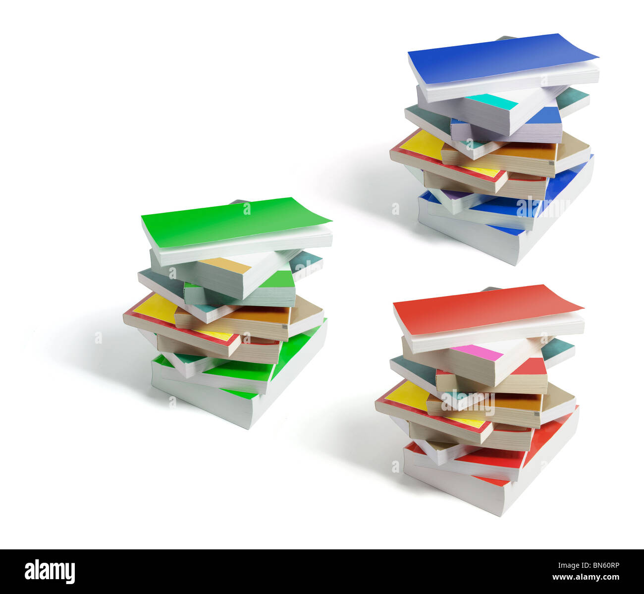 Stacks of Books Stock Photo - Alamy