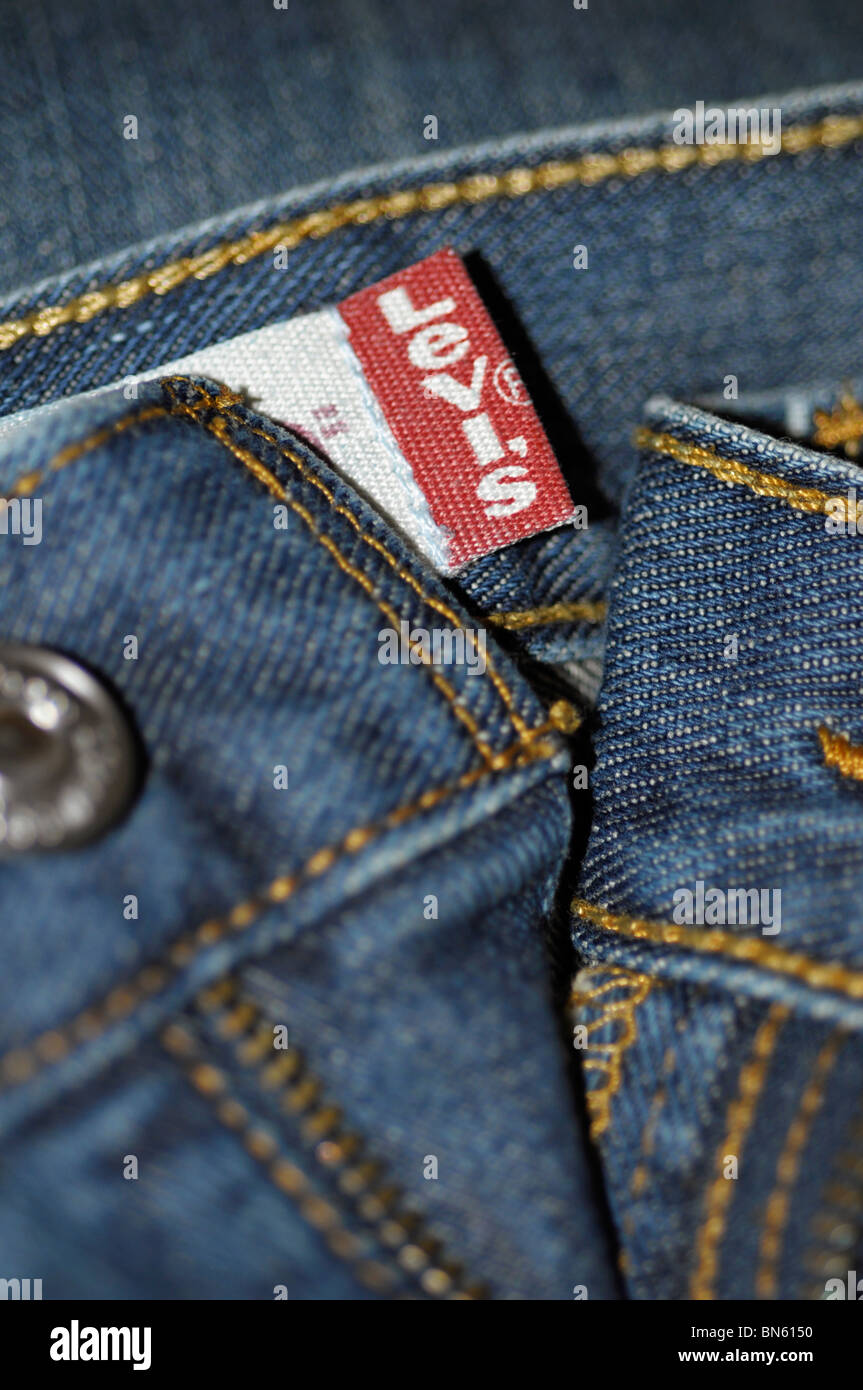 Levi Strauss Jeans Label Stock Photo - Alamy