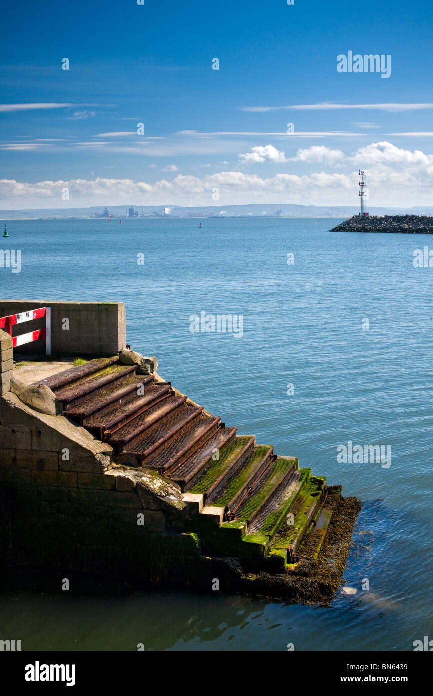 Old Stairway, The Headland, Hartlepool, England Stock Photo Alamy