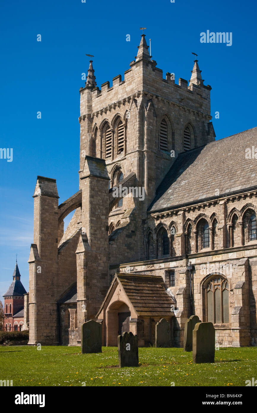 St Hilda's Church onThe Headland, Hartlepool, England Stock Photo Alamy