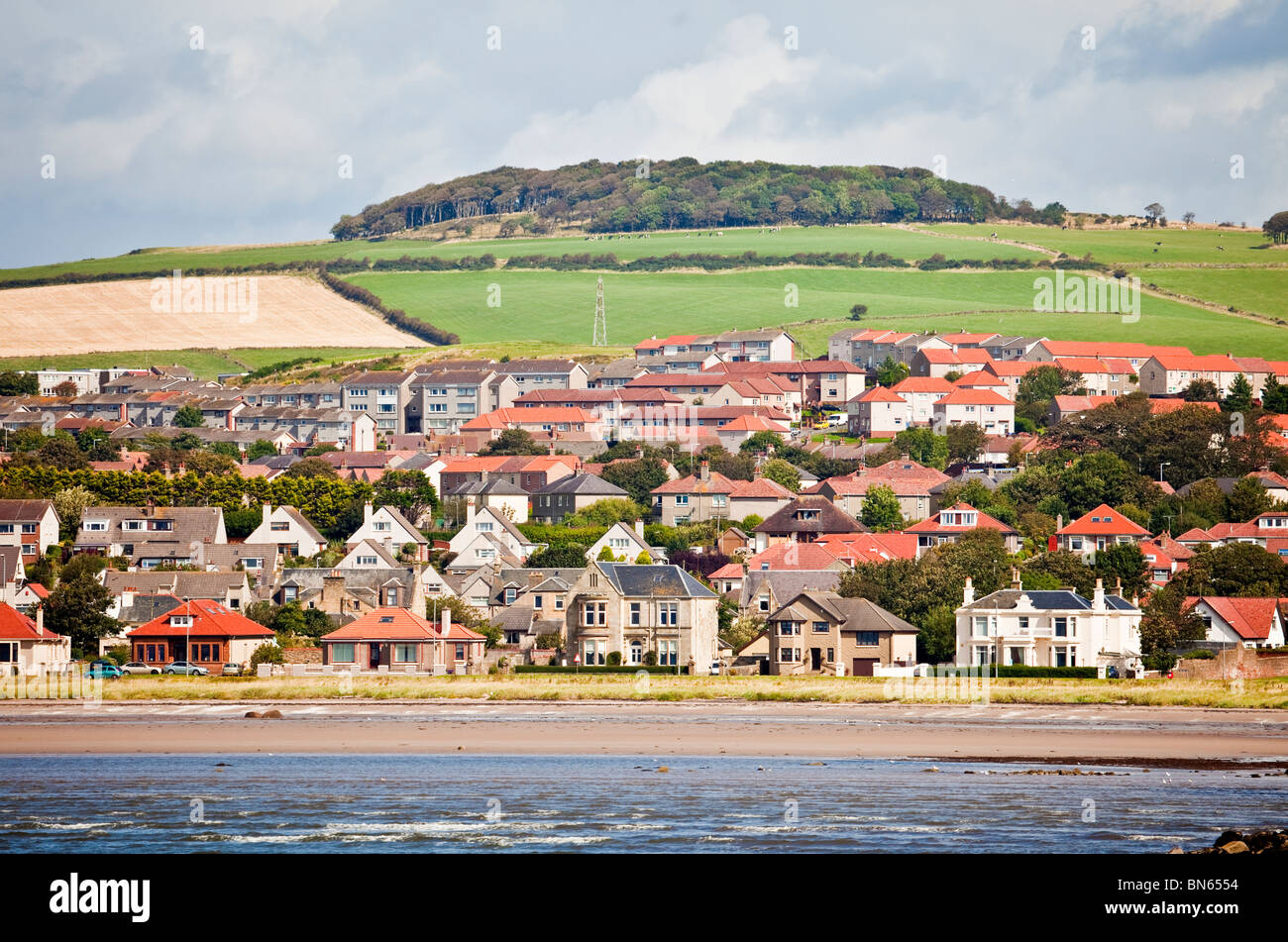 Part of the North Ayrshire coastal town of Ardrossan, on the banks of