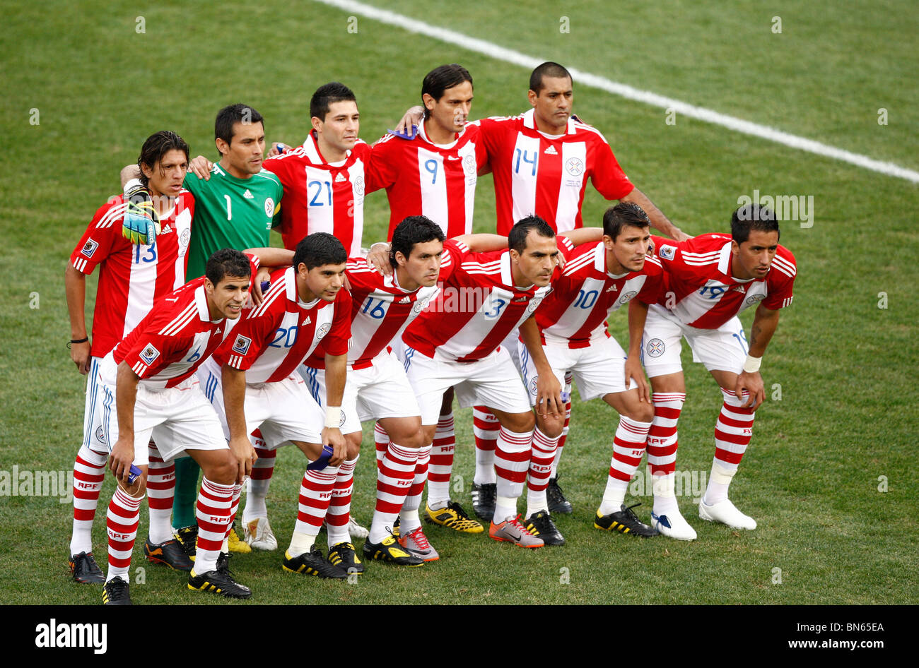 World Cup 2010: Argentina v Germany and Paraguay v Spain, Football