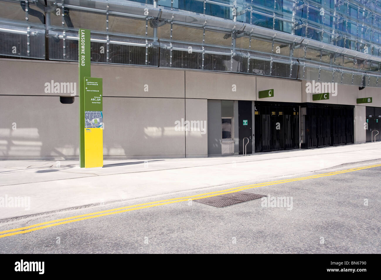 Lansdowne Road, Aviva Stadium, Dublin,Ireland,entrance,Aviva Stadium