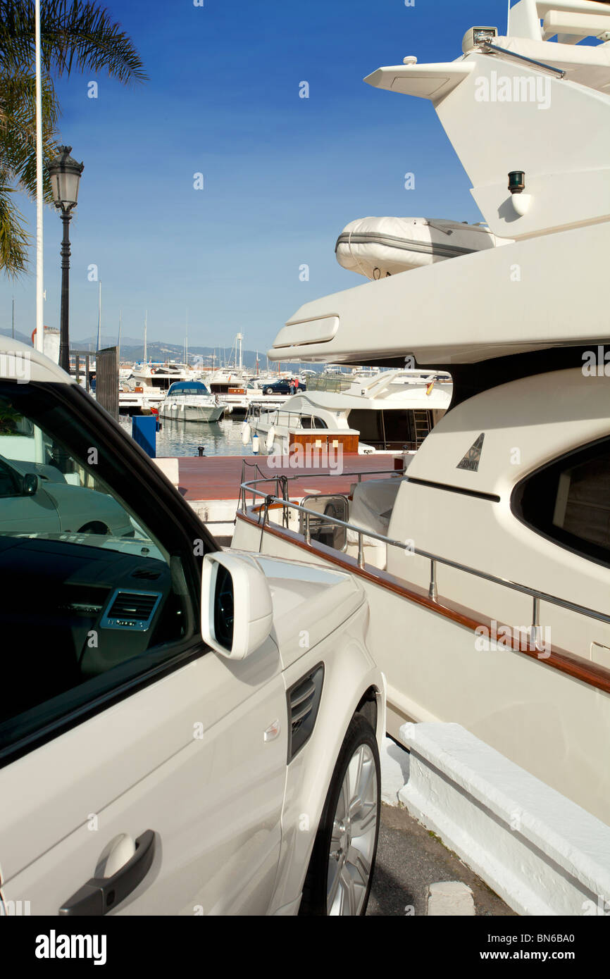 Uniques cars and yachts in Puerto Banus - Picture of Gran Hotel
