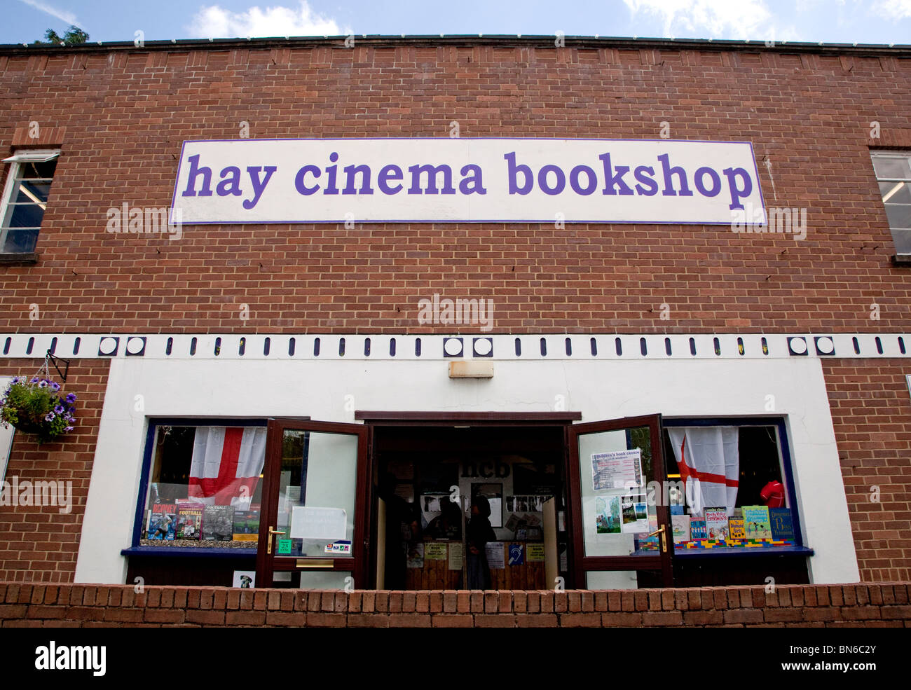Hay Cinema Bookshop, Hay-on-Wye, England Stock Photo