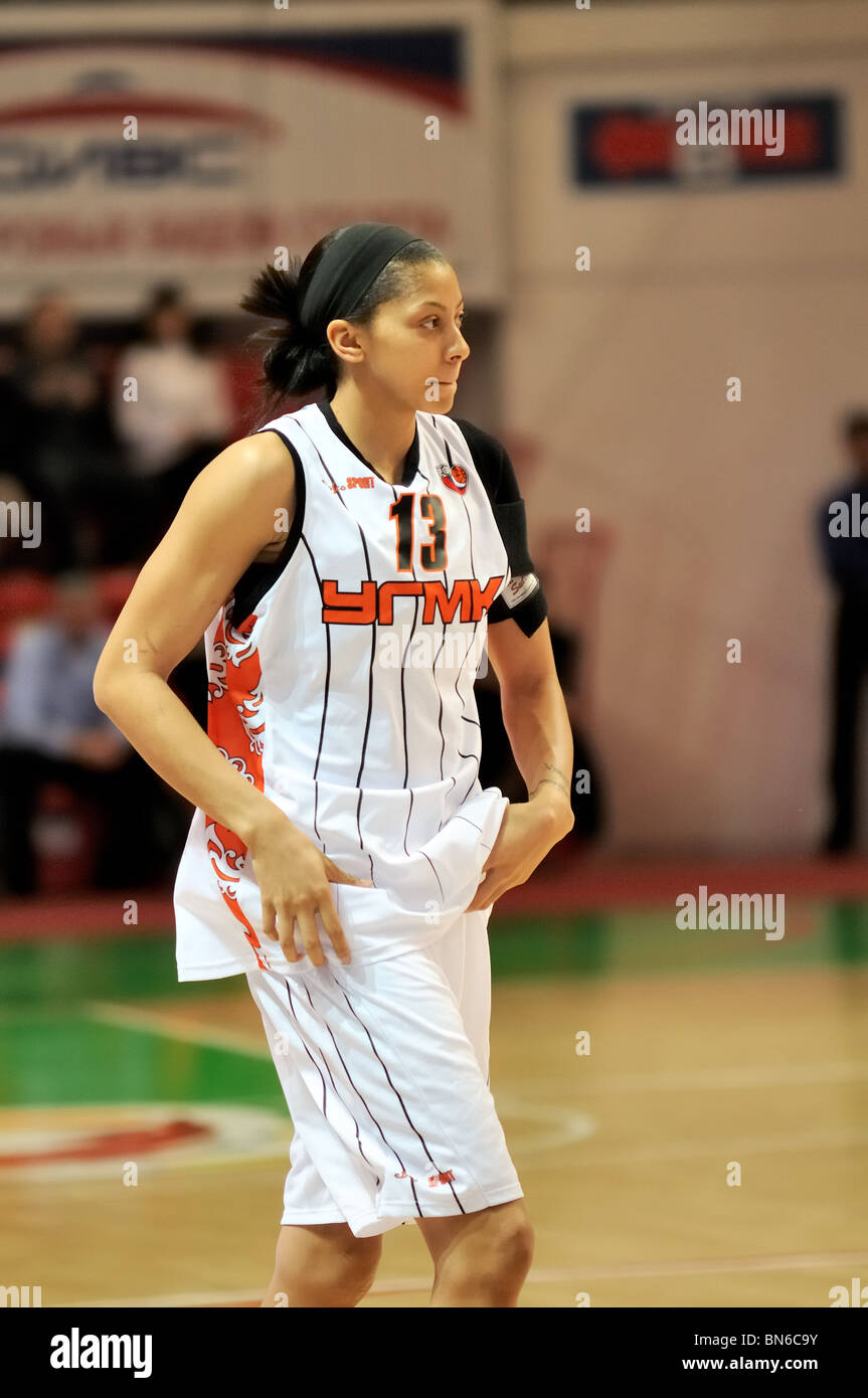 Candace Parker #13 during the game Stock Photo