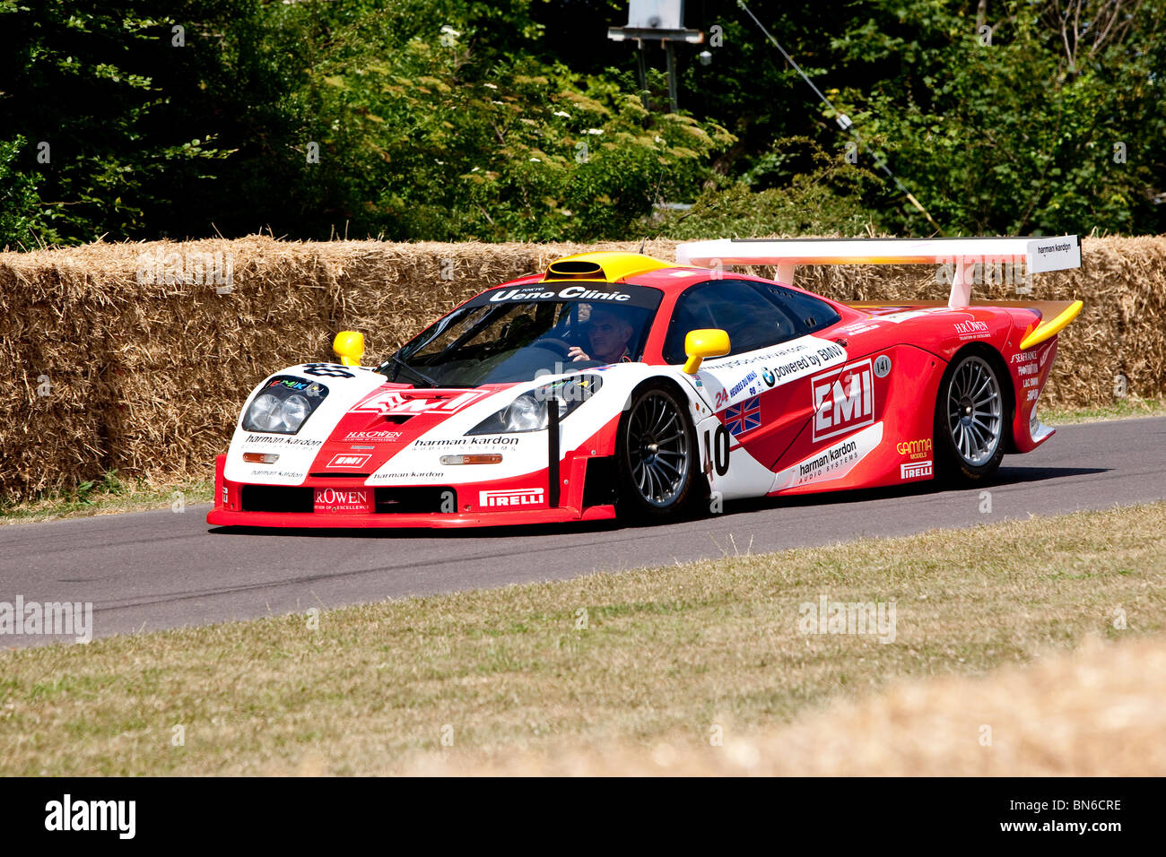1997  McLaren F1 GTR, Long Tail at the Festival of Speed Goodwood, 2010 Stock Photo