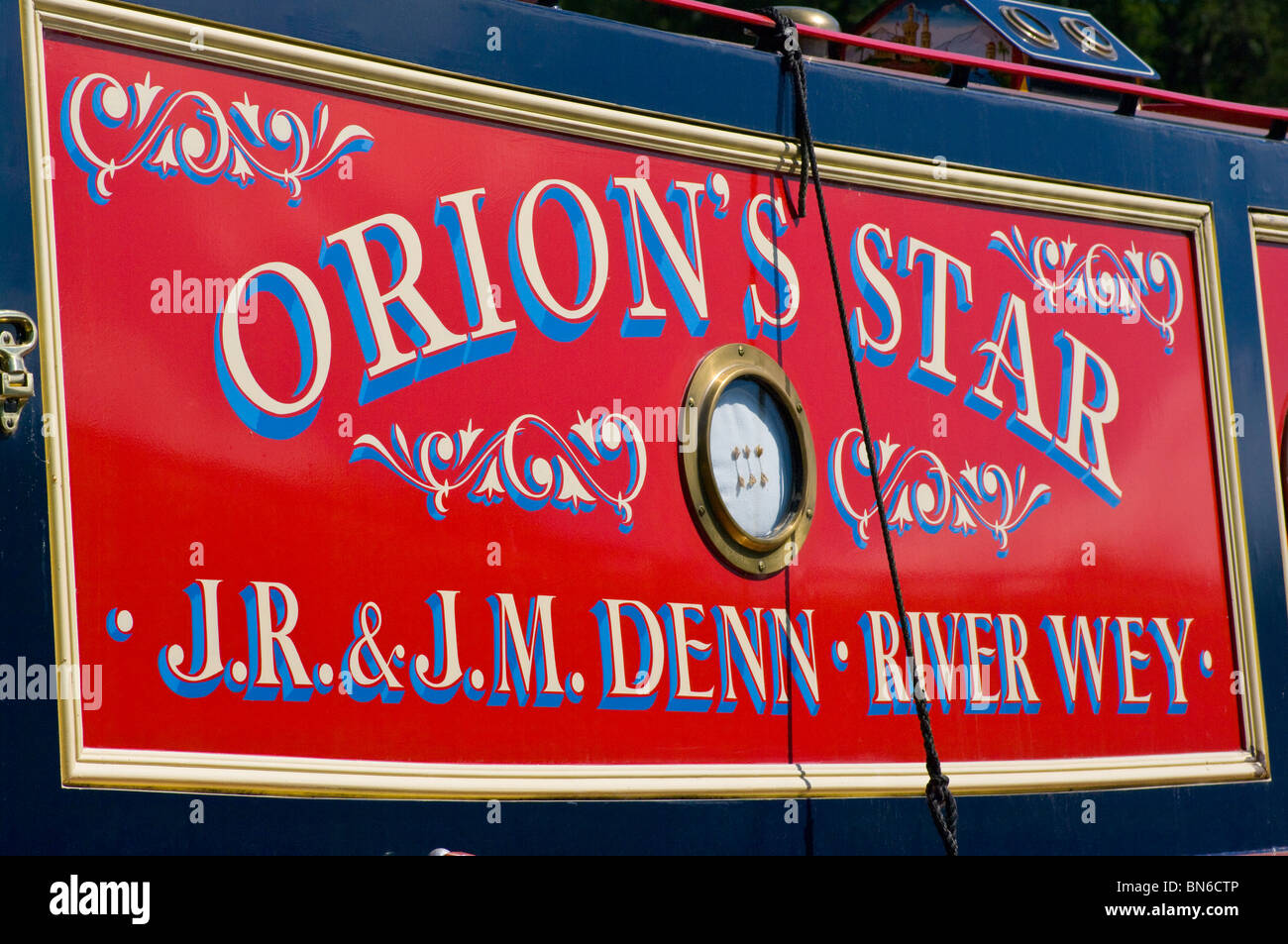 Boat Name Plate High Resolution Stock Photography and Images Alamy