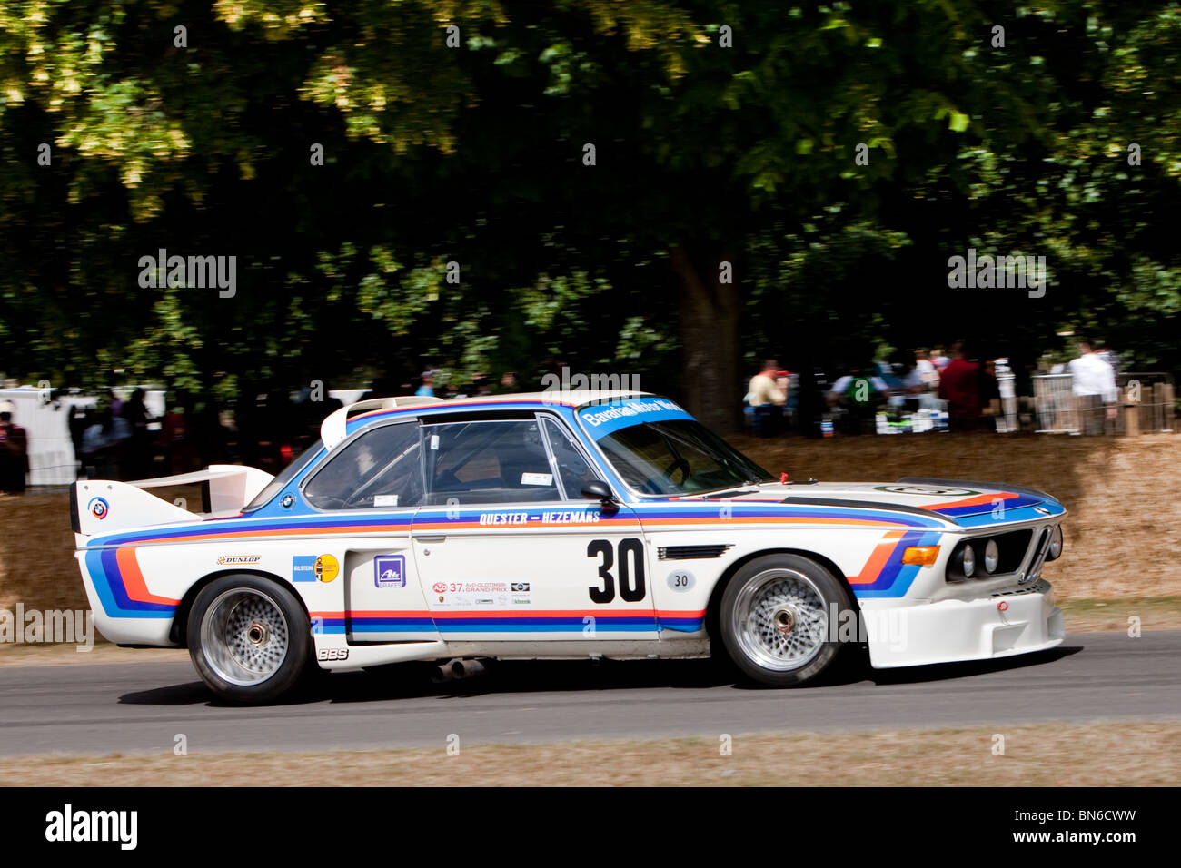 1973 BMW CSL 3.0 Batmobile at the Festival of Speed, Goodwood, 2010 Stock Photo