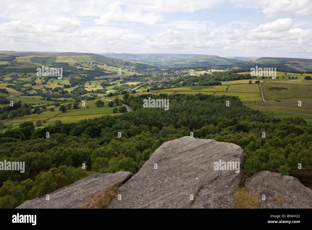 surprise view near Hathersage derbyshire peak district england uk gb