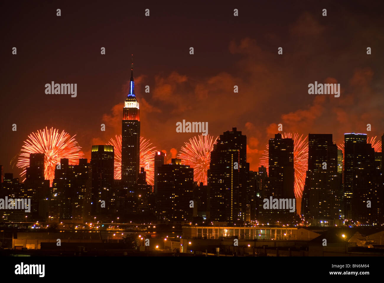 34th annual Macy's Fourth of July fireworks display in New York on ...